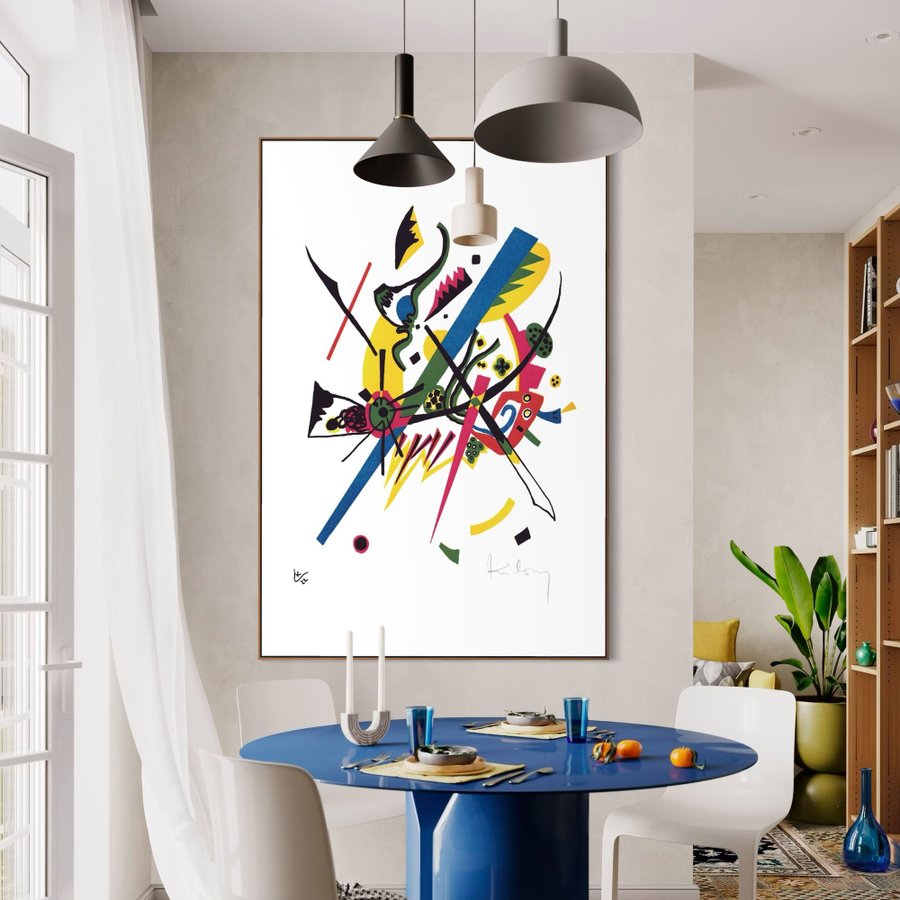 Wassily Kandinsky、OHNE TITEL、海外版超希少レゾネ Clássicos - Wassily Kandinsky | Quadros Decorativos | Qooqi - Qooqi